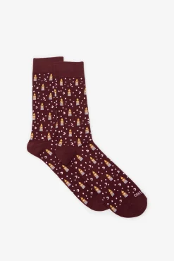 Hombre Cortefiel Calcetines>Calcetín dibujo regalo