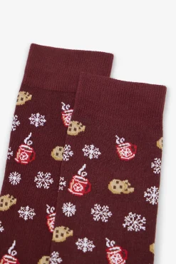 Hombre Cortefiel Calcetines>Calcetín dibujo regalo