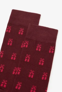 Hombre Cortefiel Calcetines>Calcetín dibujo regalo