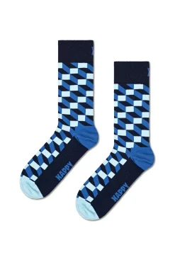 Mujer Happy Socks Calcetines>Calcetín efecto óptico