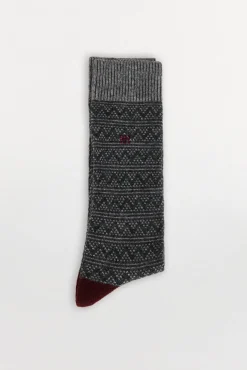 Hombre Pedro del Hierro Calcetines>Calcetín lana grecas
