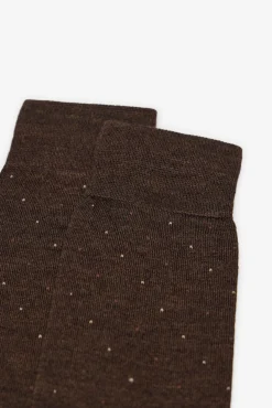 Hombre Cortefiel Calcetines>Calcetín lana lunar