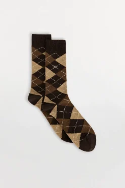 Hombre Pedro del Hierro Calcetines>Calcetín lana rombos