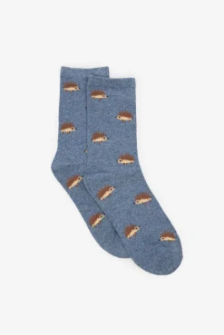 Mujer Cortefiel Calcetines>Calcetín largo erizo