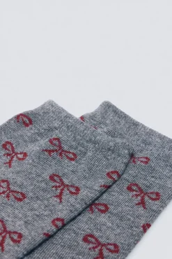 Mujer Springfield Calcetines>Calcetín largo lazos