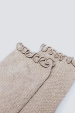 Mujer Springfield Calcetines>Calcetín largo lurex