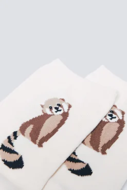 Mujer Springfield Calcetines>Calcetín largo mapache