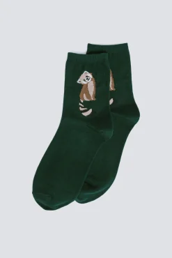 Mujer Springfield Calcetines>Calcetín largo mapache