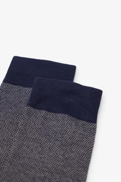 Hombre Cortefiel Calcetines>Calcetín microdibujo