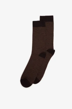 Hombre Cortefiel Calcetines>Calcetín microrayas