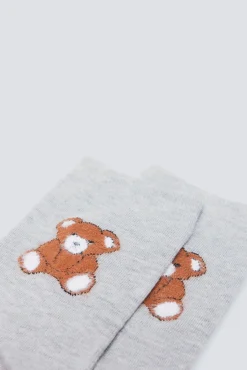 Mujer Springfield Calcetines>Calcetín oso rizo