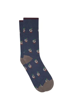 Hombre Kiff-Kiff Calcetines>Calcetín Regular Algodón Caballero