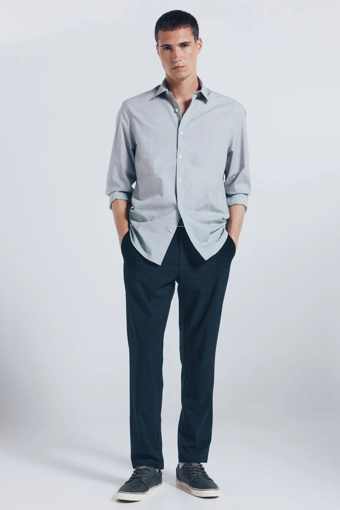 Hombre Springfield Camisas>Camisa algodón fil a fil