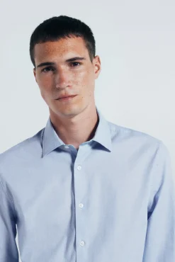 Hombre Springfield Camisas>Camisa algodón fil a fil