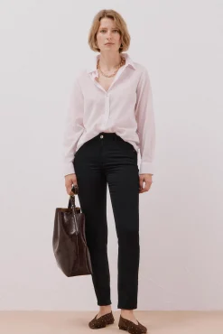 Mujer Cortefiel Blusas>Camisa algodón rayas