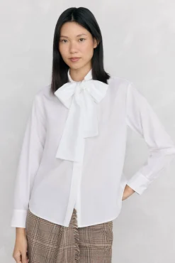Mujer Pedro del Hierro Blusas>Camisa amplia lazada