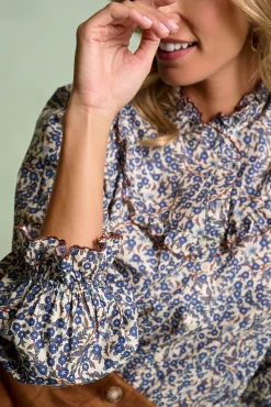 Mujer Polín Et Moi Blusas>Camisa bordado Antibes