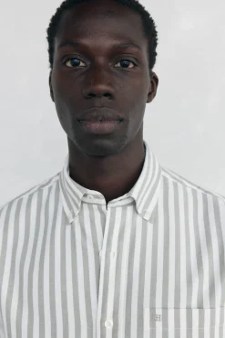 Hombre Pedro del Hierro Camisas>Camisa Brushed Oxford rayas