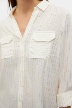 Mujer Vero Moda Blusas>Camisa básica de manga larga