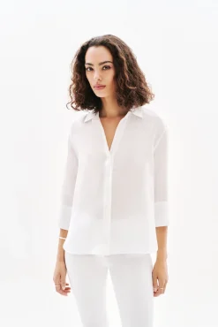 Mujer Caroll Blusas>Camisa Coraline 100% lino