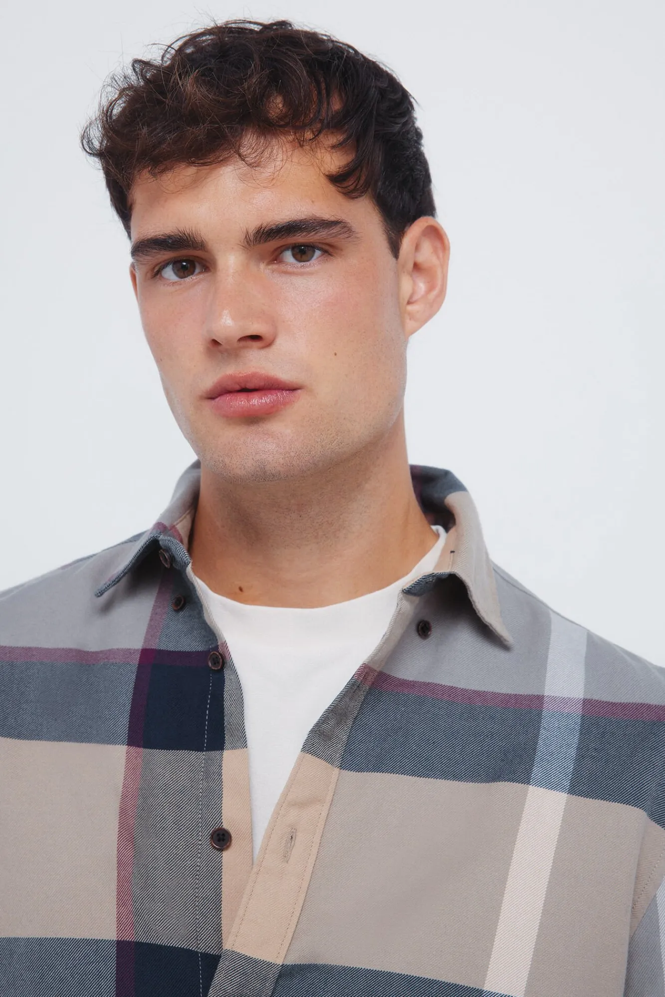 Hombre Springfield Camisas>Camisa cuadros