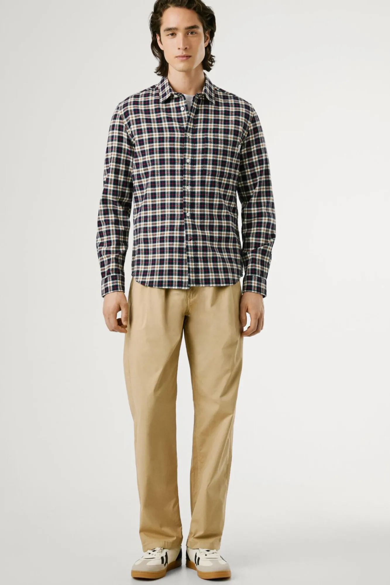 Hombre Pepe Jeans Camisas>Camisa Cuadros Fit Regular