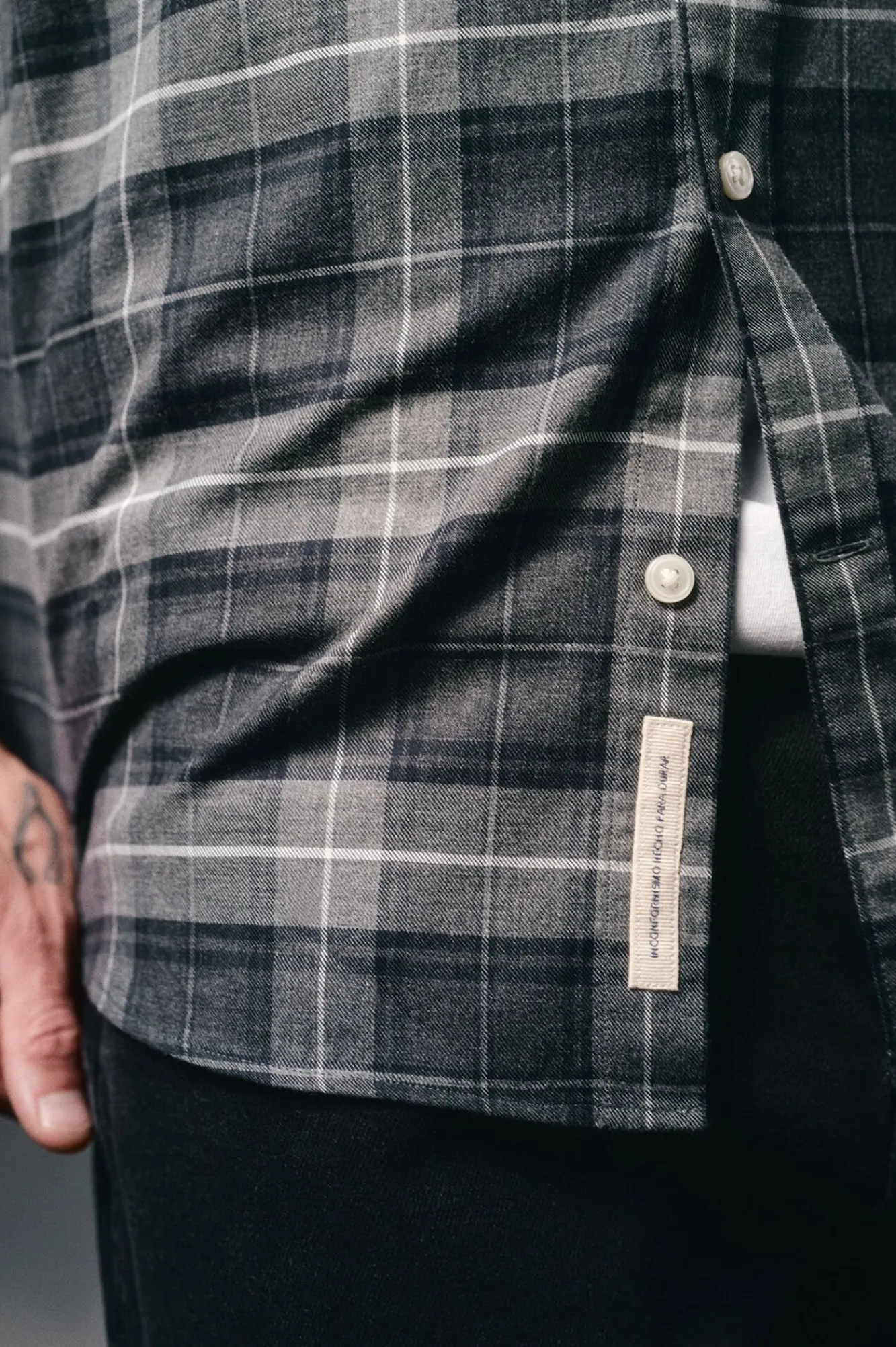 Hombre OOTO Camisas>Camisa cuadros franela