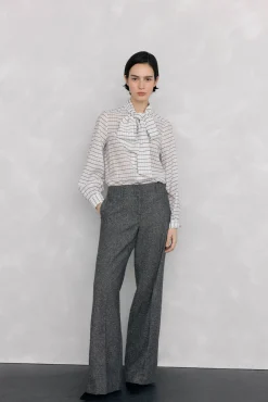 Mujer Pedro del Hierro Blusas>Camisa cuadros lazada