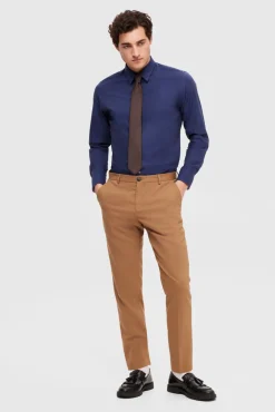 Hombre Selected Camisas De Vestir|Camisas>Camisa de algodón orgánico Slim Fit.