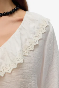 Mujer Vero Moda Blusas>Camisa de cuello volante