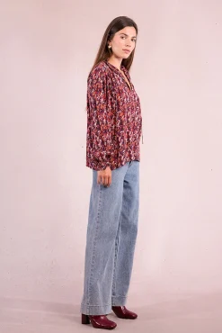 Mujer Molly Bracken Blusas>Camisa de manga larga abullonada