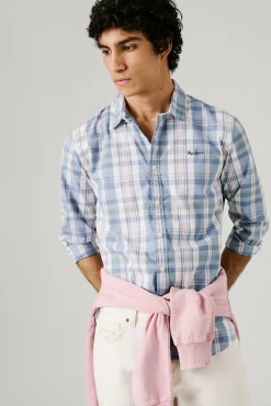 Hombre Pepe Jeans Camisas>Camisa de manga larga de cuadros