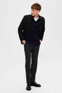 Hombre Selected Camisas>Camisa de manga larga slim fit