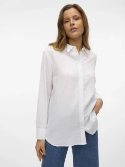 Mujer Vero Moda Blusas>Camisa de mujer manga larga versase