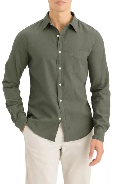 Hombre Dockers Camisas>Camisa de popelina