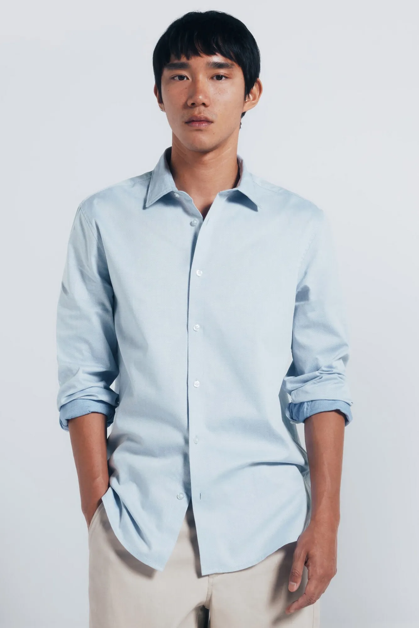 Hombre Springfield Camisas>Camisa easy care estructura