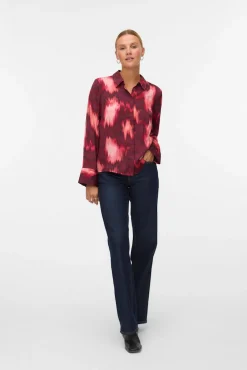 Mujer Vero Moda Blusas>Camisa efecto satinado