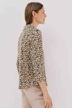 Mujer Cortefiel Blusas>Camisa elástica botones