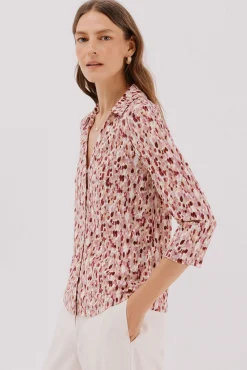 Mujer Cortefiel Blusas>Camisa elástica botones