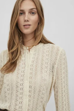 Mujer Vila Blusas>Camisa encaje