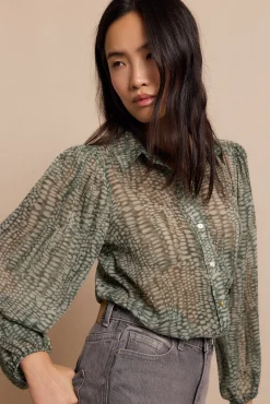 Mujer Slowlove Blusas>Camisa estampada