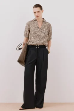 Mujer Cortefiel Blusas>Camisa estampado animal