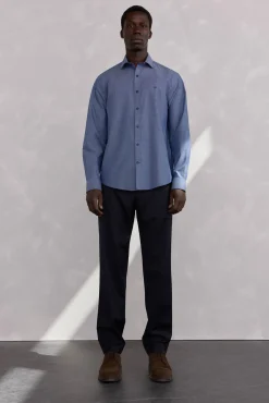Hombre Pedro del Hierro Camisas>Camisa estructura fácil plancha + anti olor regular fit