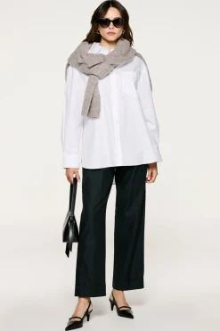 Mujer Selected Blusas>Camisa Fit Relajado.