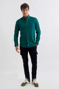 Hombre Williot Camisas>Camisa Garment Dyed Estructura