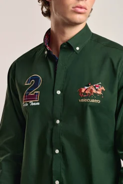 Hombre Valecuatro Camisas>Camisa hombre modelo caballos