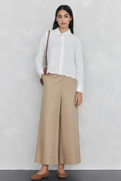 Mujer Pedro del Hierro Blusas>Camisa lisa bordados