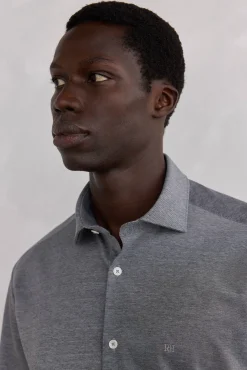 Hombre Pedro del Hierro Camisas De Vestir|Camisas>Camisa lisa de punto