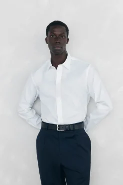Hombre Pedro del Hierro Camisas>Camisa lisa fácil plancha