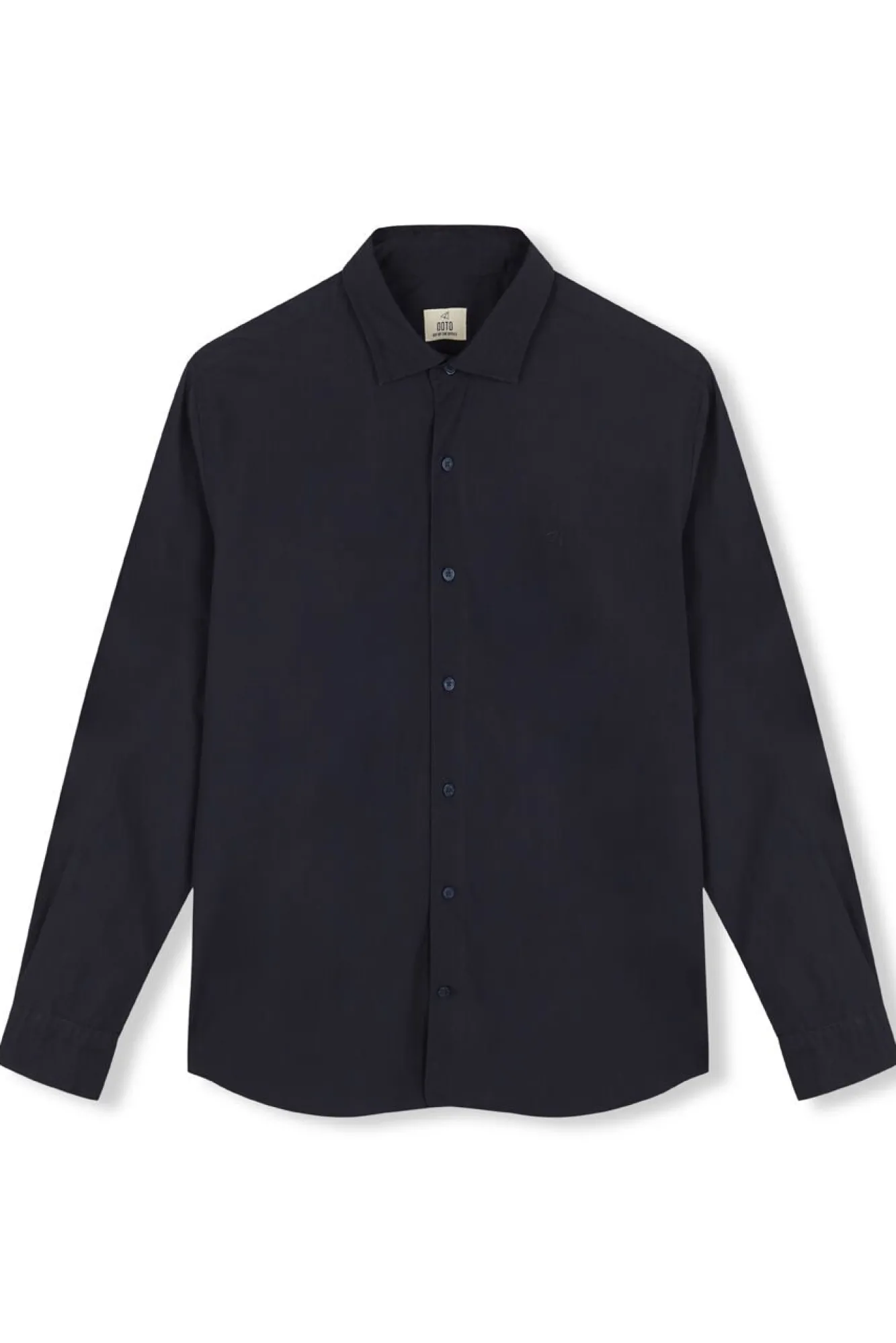 Hombre OOTO Camisas>Camisa lisa popelín